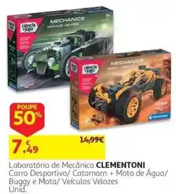 Auchan laboratório de mecânica clementoni promoção