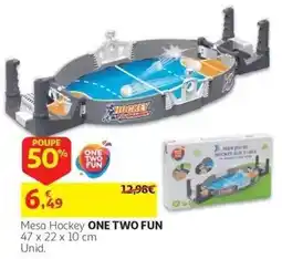 Auchan Mesa Hockey One Two Fun promoção
