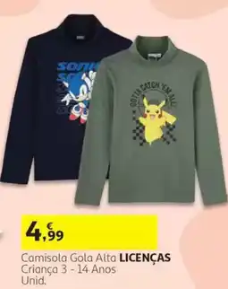 Auchan Camisola Gola Alta LICENÇAS promoção