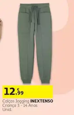 Auchan Calças jogging inextenso promoção