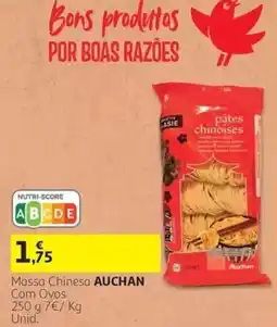 Auchan Massa Chinesa Auchan Com Ovos promoção