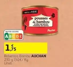 Auchan Rebentos Bambu Auchan promoção