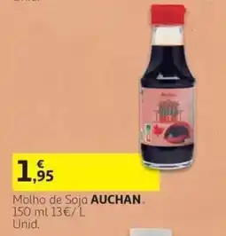 Auchan Molho de Soja Auchan promoção