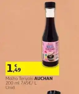 Auchan Molho Teriyaki Auchan promoção