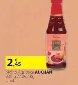 Auchan Molho Agridoce Auchan promoção