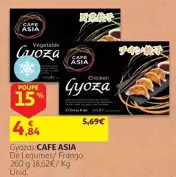 Auchan Gyozas cafe asia promoção