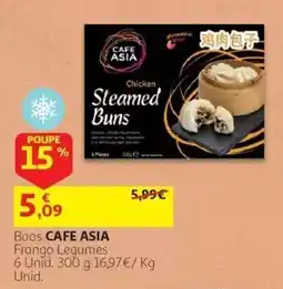 Auchan Baos CAFE ASIA promoção
