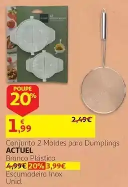 Auchan Conjunto 2 Moldes para Dumplings Actual promoção
