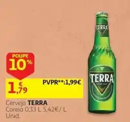 Auchan Cerveja Terra promoção