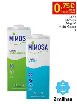 Recheio Leite mimosa magro/meio-gordo promoção