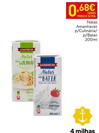 Natas Amanhecer p/Culinária/p/Bater