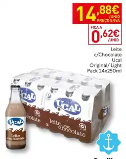 Recheio Leite com chocolate Ucal promoção