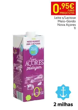 Recheio Leite s/Lactose Meio-Gordo Nova Açores promoção