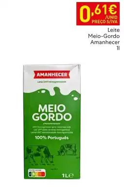 Recheio Leite meio-gordo amanhecer promoção