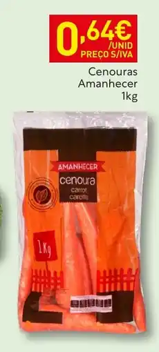 Recheio Cenouras amanhecer promoção