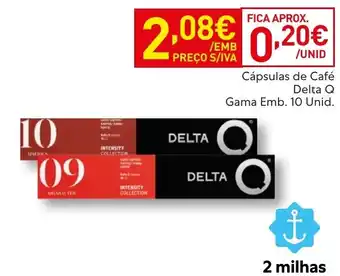 Cápsulas de Café Delta Q