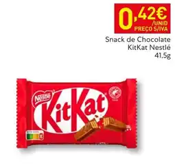 Recheio Snack de Chocolate KitKat Nestlé promoção