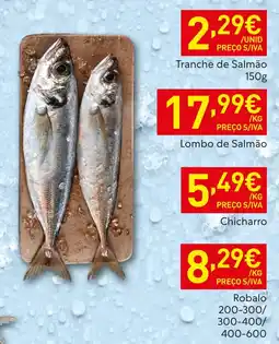 Recheio Tranche de Salmão promoção