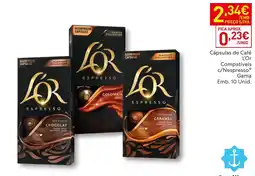 Recheio Cápsulas de Café L'Or promoção