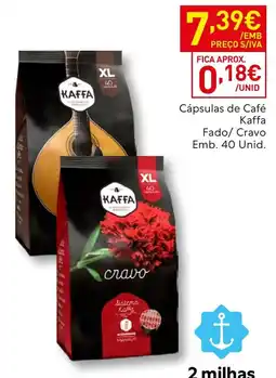 Recheio Cápsulas de Café Kaffa Fado/ Cravo promoção