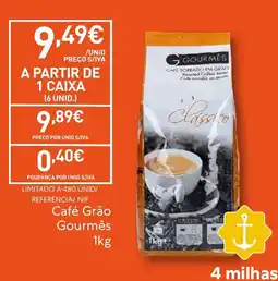 Recheio Café Grão Gourmês promoção