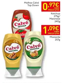 Recheio Molhos Calvé Top Down promoção