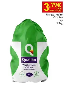 Recheio Frango Inteiro Qualiko promoção