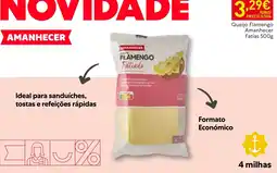 Recheio Queijo flamengo amanhecer fatias promoção
