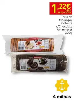 Recheio Torta de Morango/ Coberta c/Chocolate Amanhecer promoção