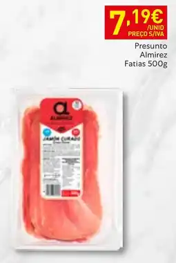 Recheio Presunto Almirez promoção
