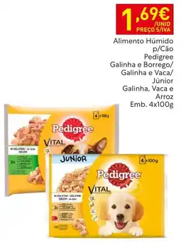 Recheio Pedigree Alimento Húmido p/Cão promoção