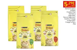 Recheio Friskies Vital Salmão e Legumes promoção