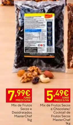 Recheio Mix de frutos secos e desidratados masterchef promoção