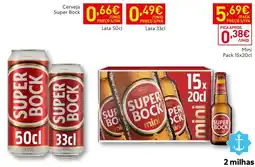 Recheio Cerveja Super Bock promoção