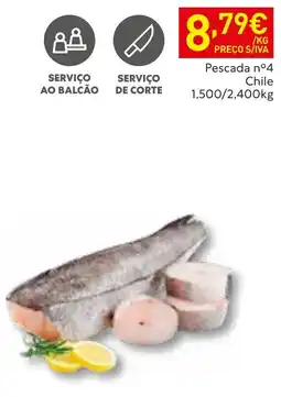 Recheio Pescada n°4 Chile promoção