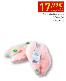 Recheio Ovas de Bacalhau Gelpexe promoção