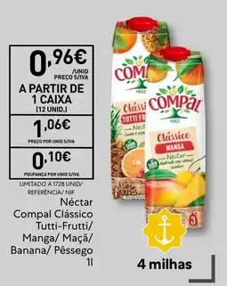 Recheio Néctar Compal Clássico promoção
