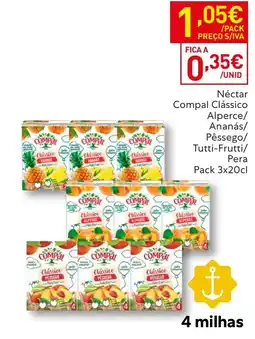 Recheio Néctar Compal Clássico promoção