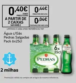 Recheio Água c/Gás Pedras Salgadas promoção