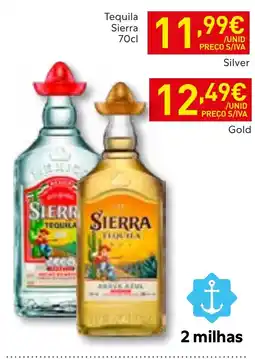 Recheio Tequila Sierra promoção
