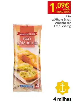 Recheio Pão com alho amanhecer promoção
