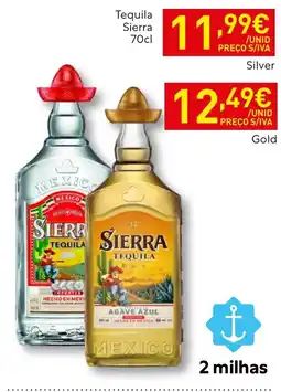 Recheio Tequila Sierra promoção
