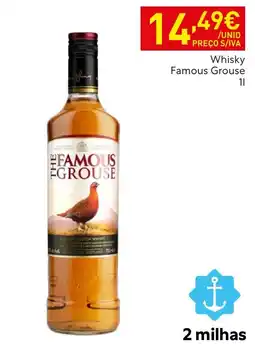 Recheio The Famous Grouse promoção