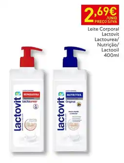 Recheio Leite Corporal Lactovit promoção