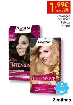 Recheio Palette Coloração p/Cabelo Palette Gama promoção