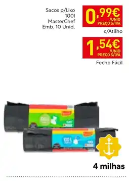 Recheio Sacos p/Lixo MasterChef promoção