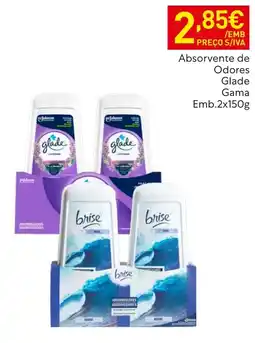 Recheio Absorvente de Odores Glade Gama promoção