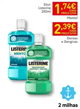Recheio Elixir Listerine promoção
