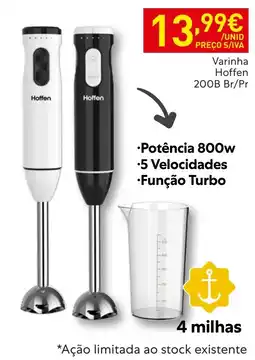 Recheio Varinha Hoffen 200B Br/Pr promoção