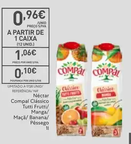 Recheio Néctar Compal Clássico promoção